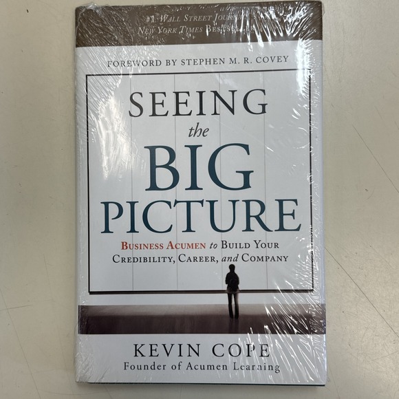 Other - Seeing The Big Picture — Author Kevin Cole Hardback - NEW In Plastic
